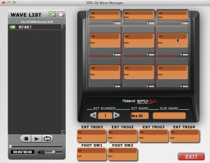 Roland Wave Manager